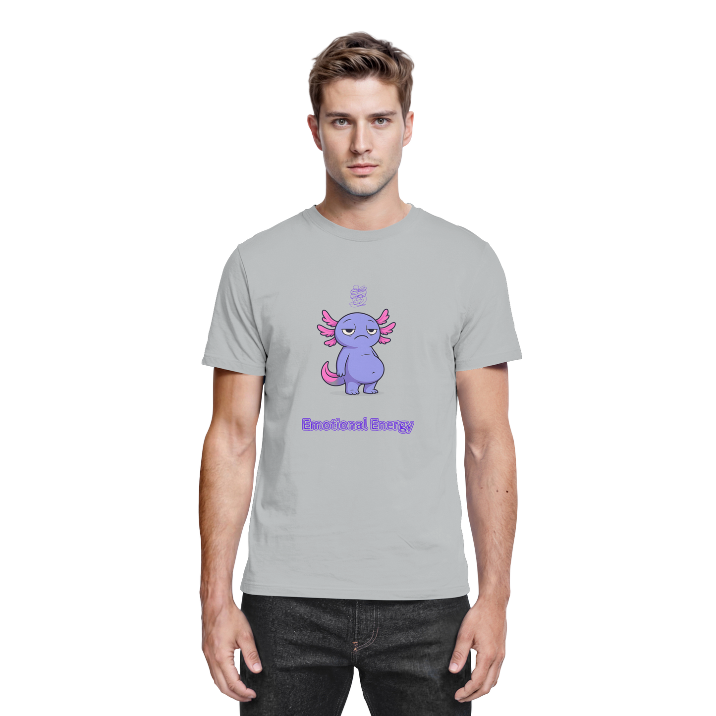 Emotional Energy – Axolotl (Lila) - Premium Shirt