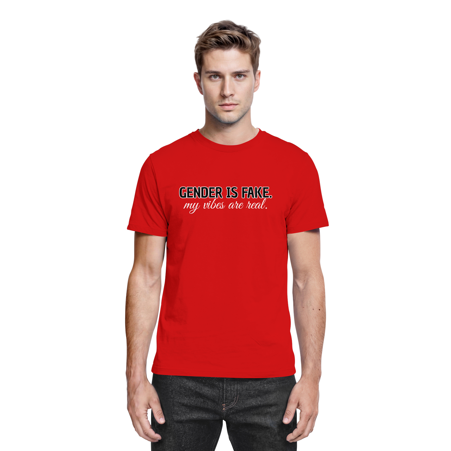 Gender is fake – My vibes are real. - Premium Shirt