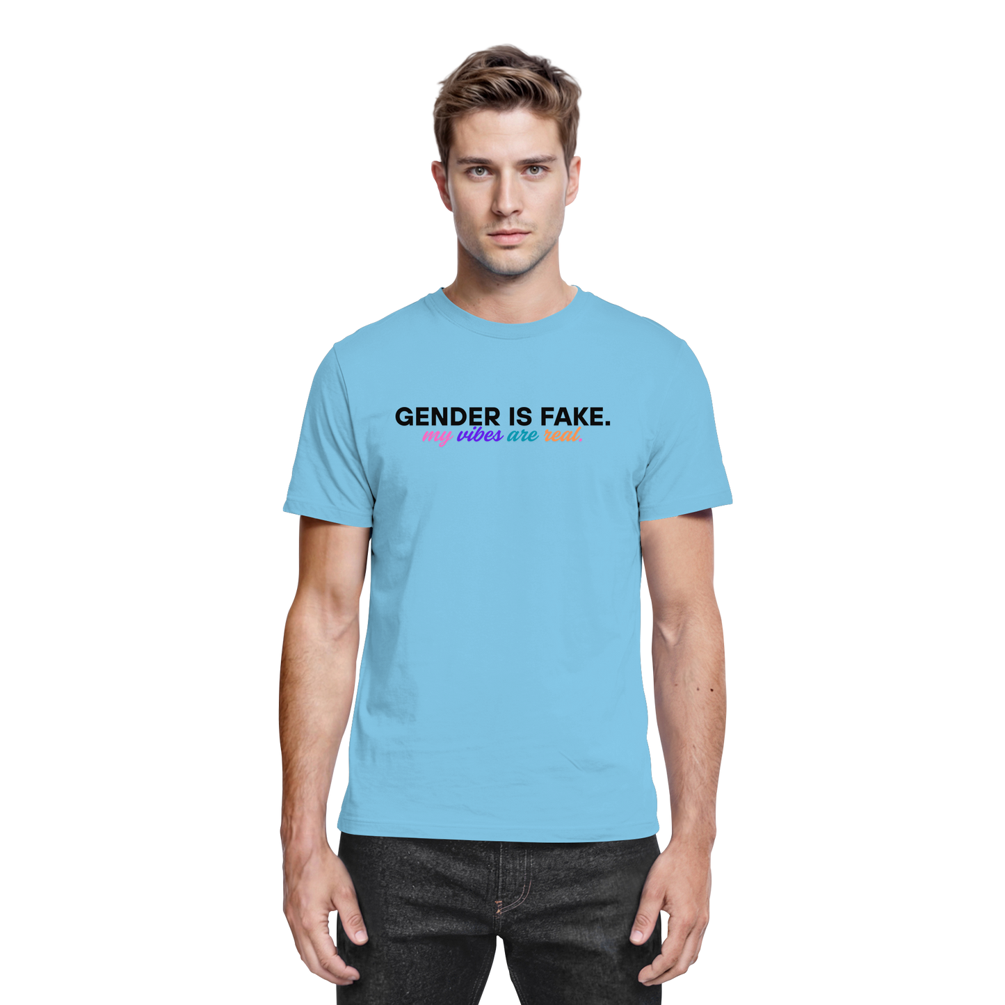 Gender is fake – My vibes are real. - Premium Shirt
