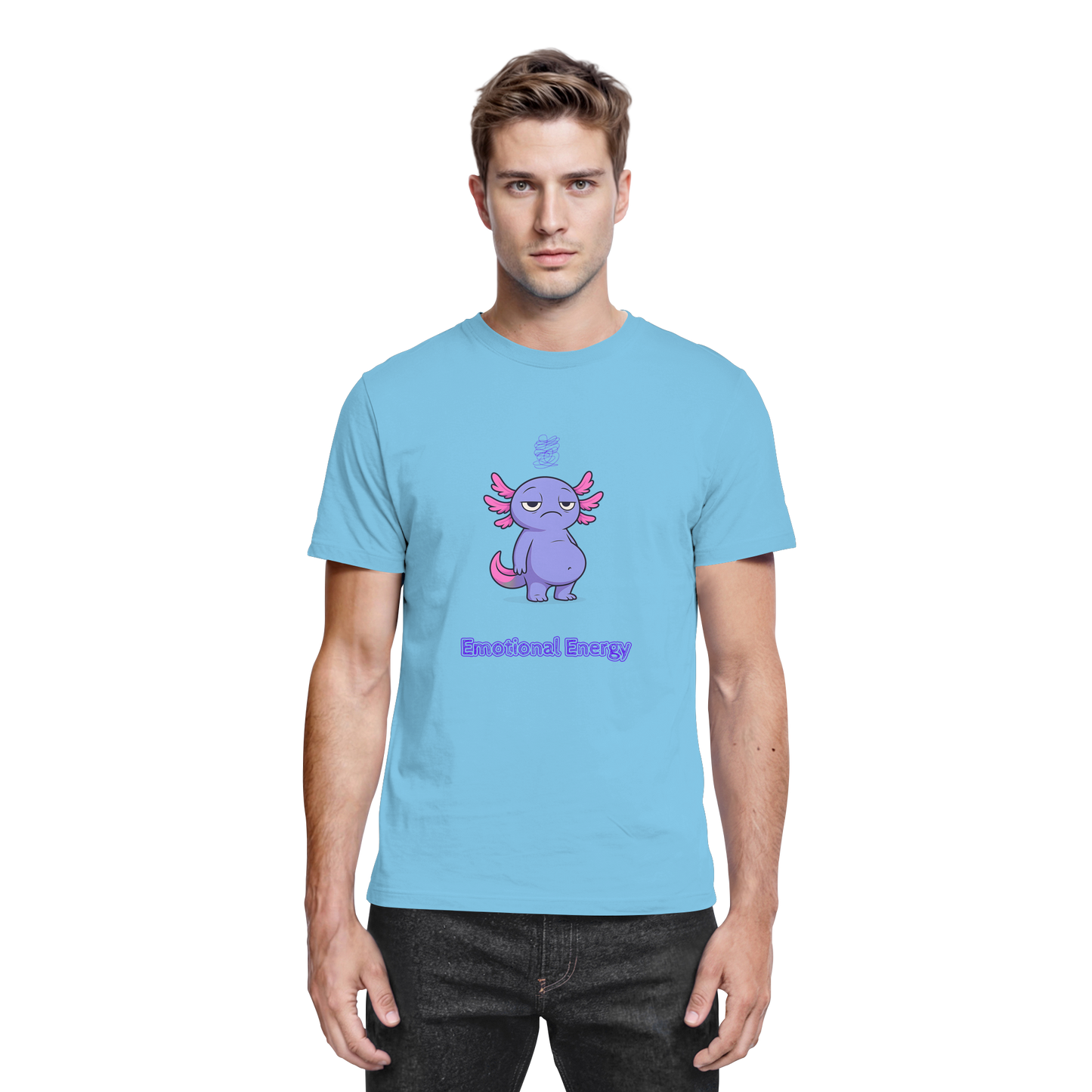 Emotional Energy – Axolotl (Lila) - Premium Shirt