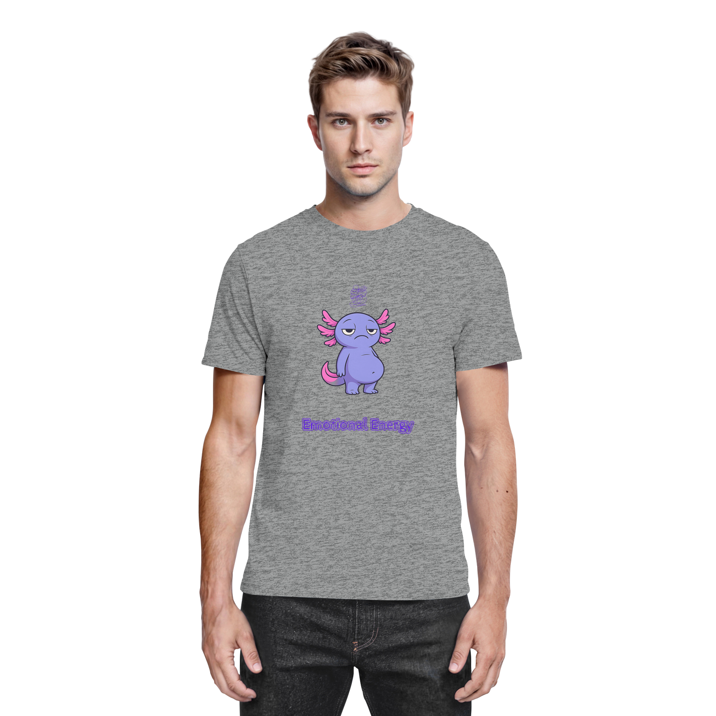 Emotional Energy – Axolotl (Lila) - Premium Shirt