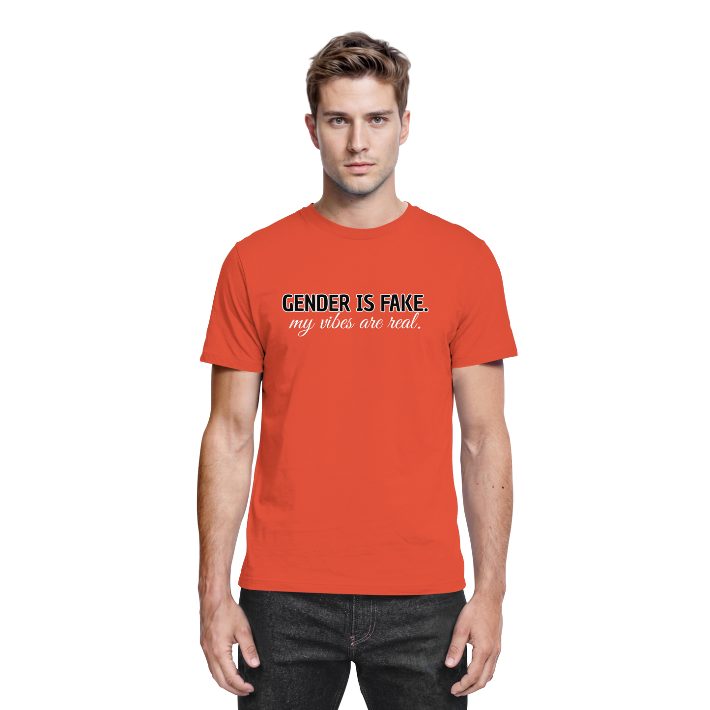 Gender is fake – My vibes are real. - Premium Shirt