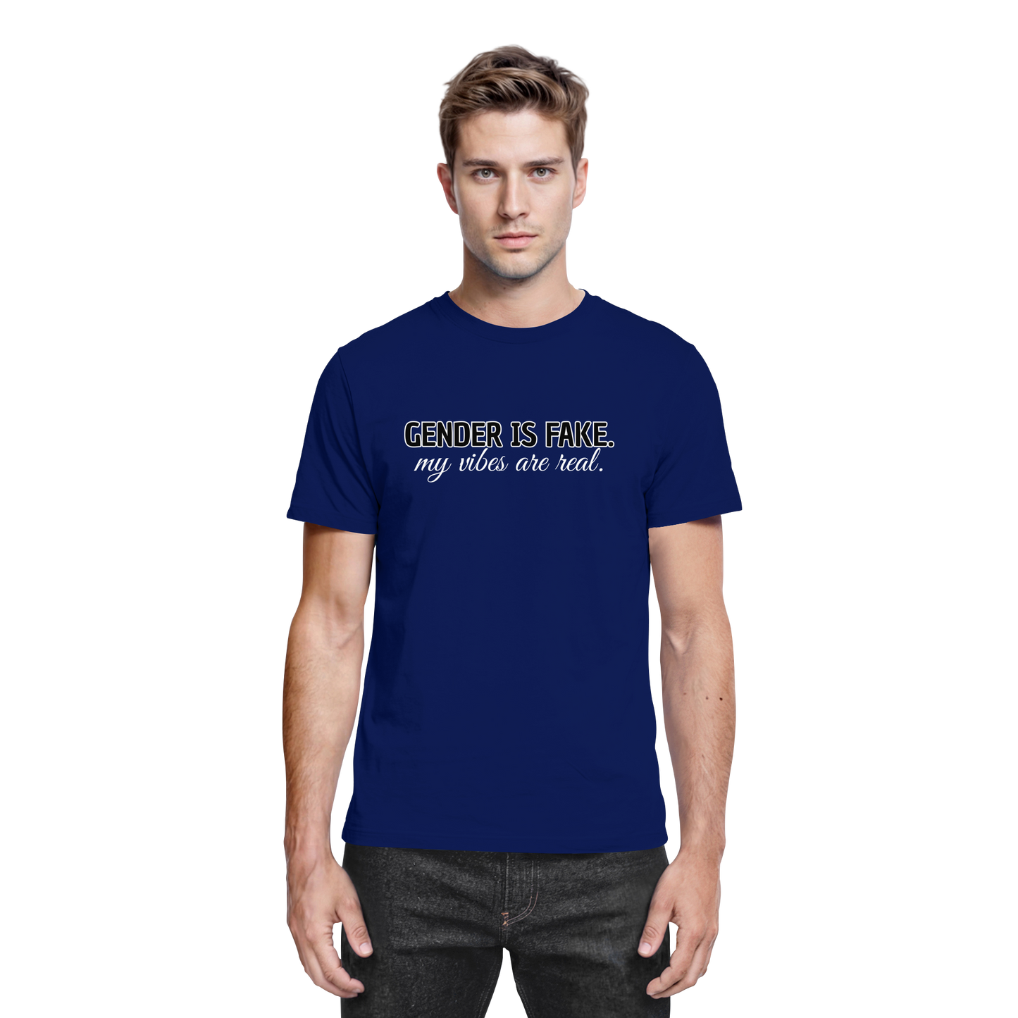 Gender is fake – My vibes are real. - Premium Shirt