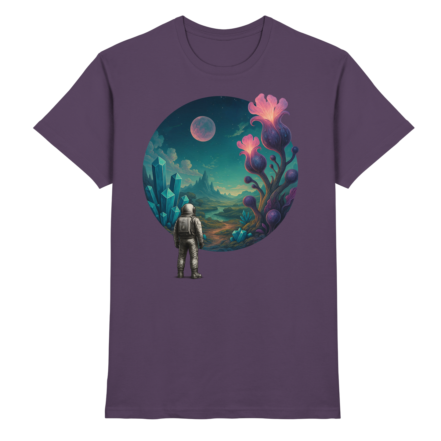 Crystal Bloom – Astronaut’s Journey - Premium Shirt