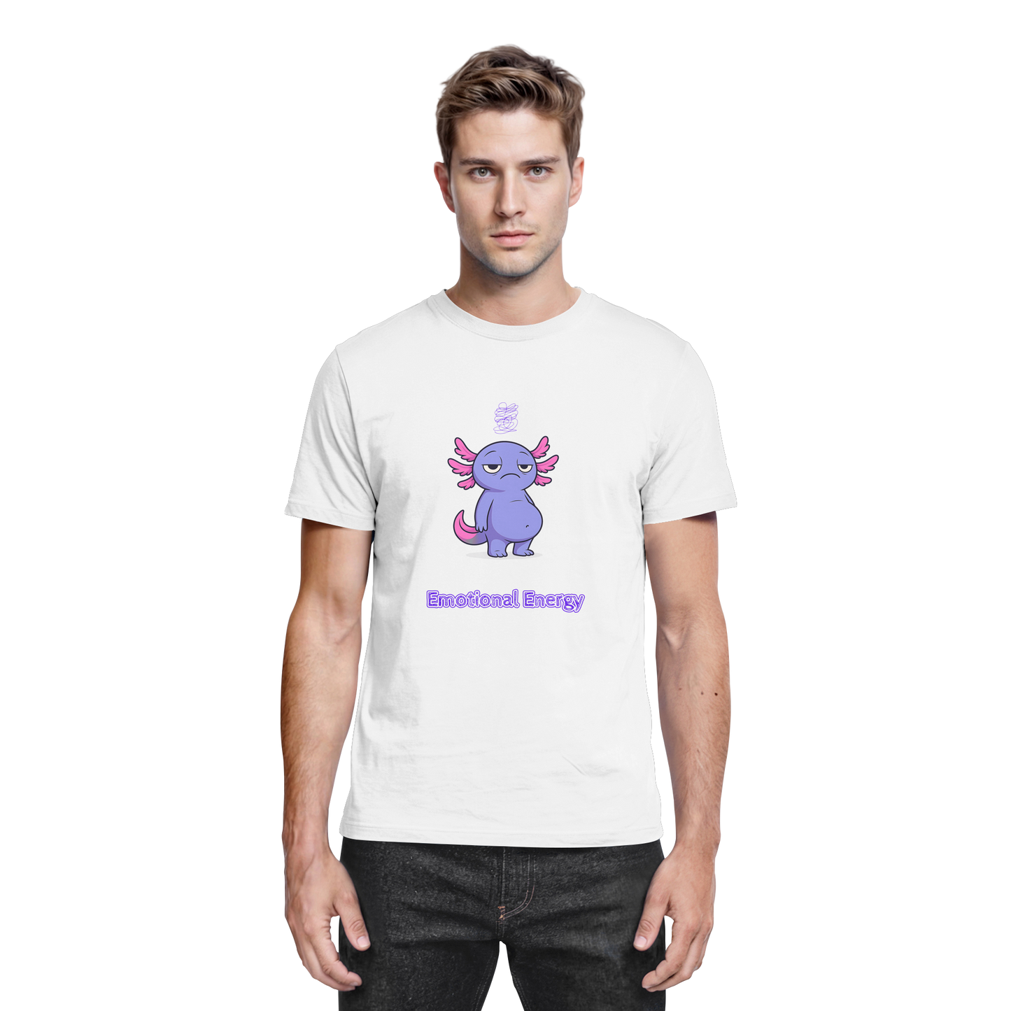 Emotional Energy – Axolotl (Lila) - Premium Shirt