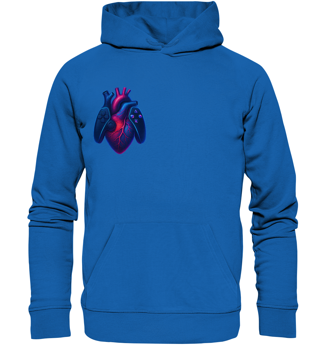 Heart of a Gamer – Pixel Pulse - Premium Unisex Hoodie