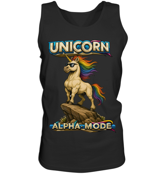 Unicorn Alpha Mode - Relaxed Tank Top