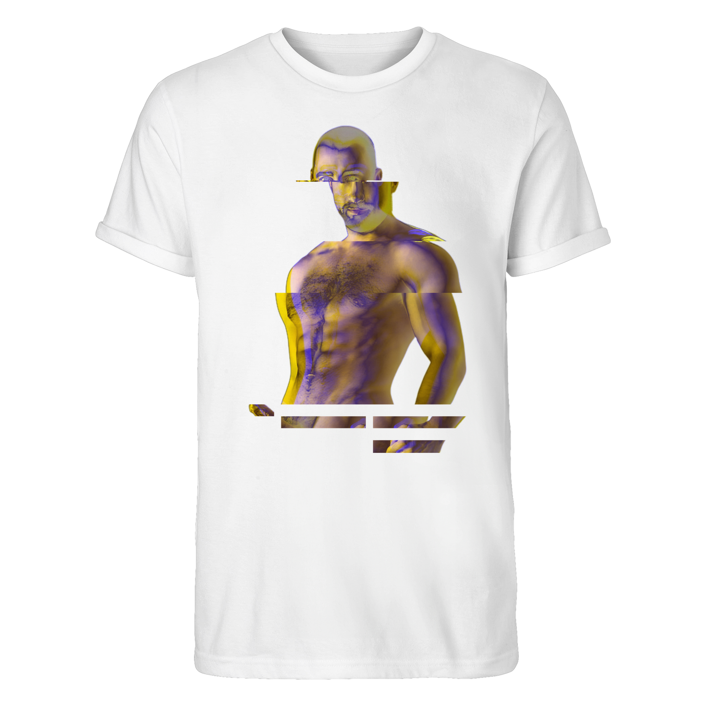 Yes Daddy – Glitch Edition - Roll-Up T-Shirt