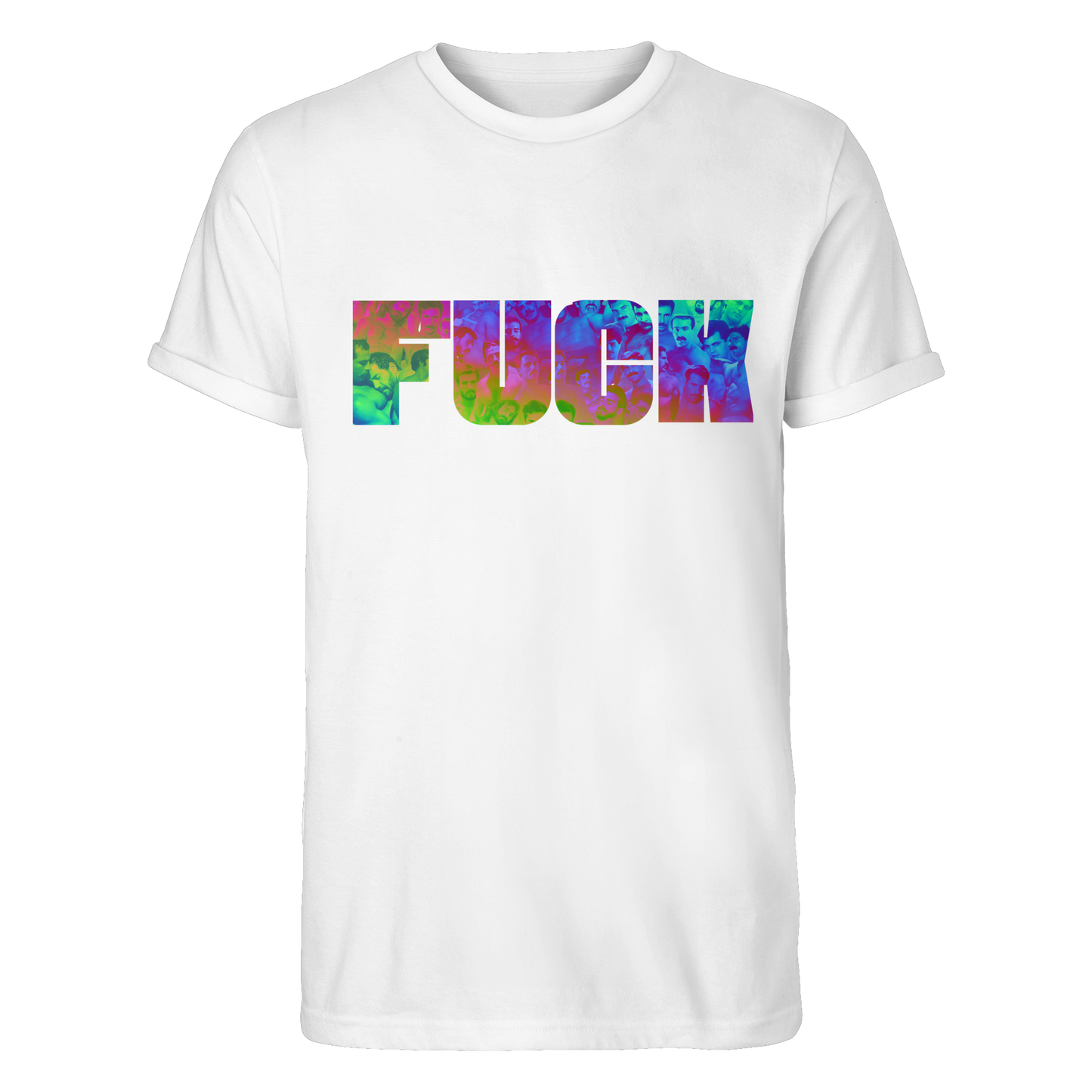 FUCK – Gay Icons, Loud and Loaded - Roll-Up T-Shirt