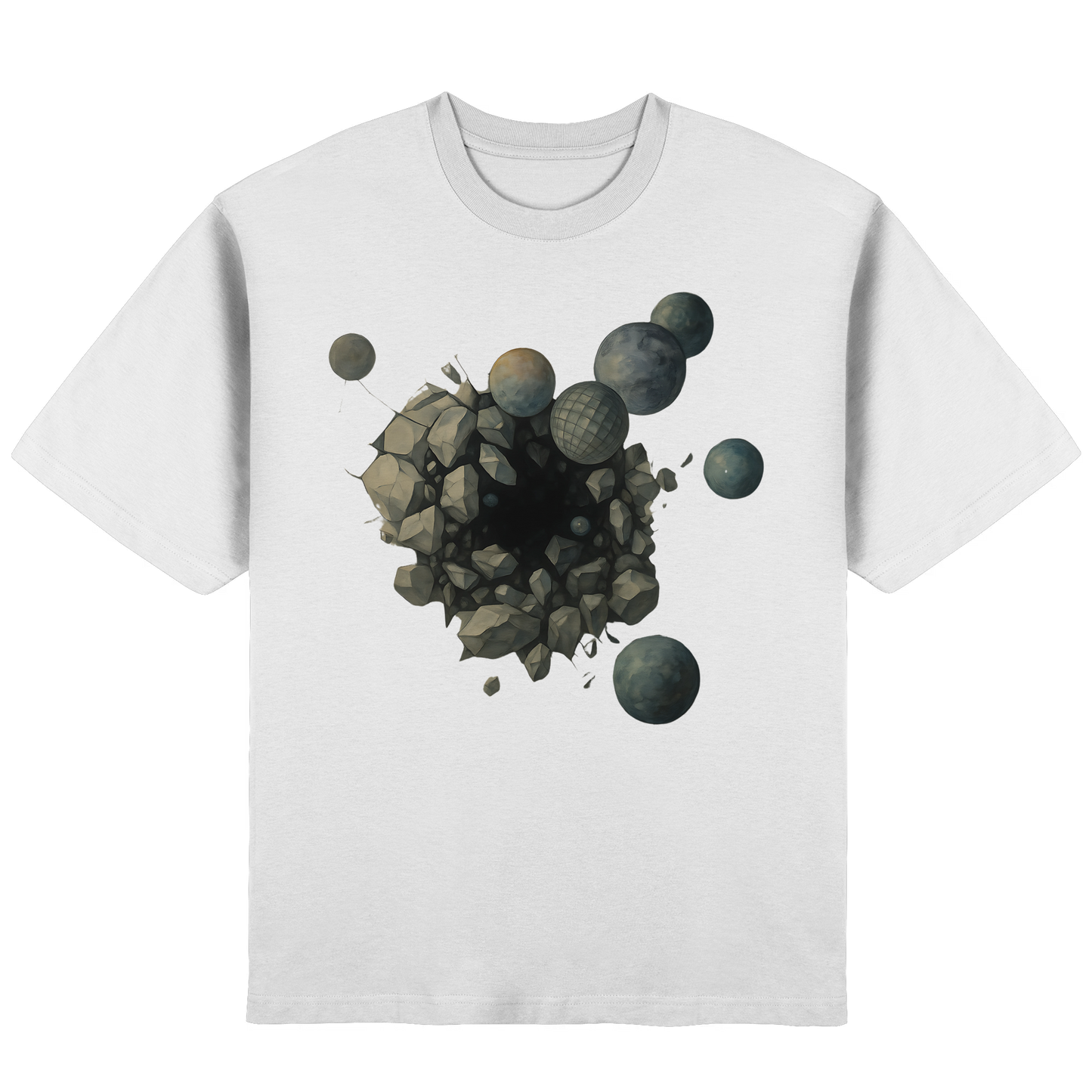 r.p.art - "Durchbruch" - Streetwear Oversized T-Shirt