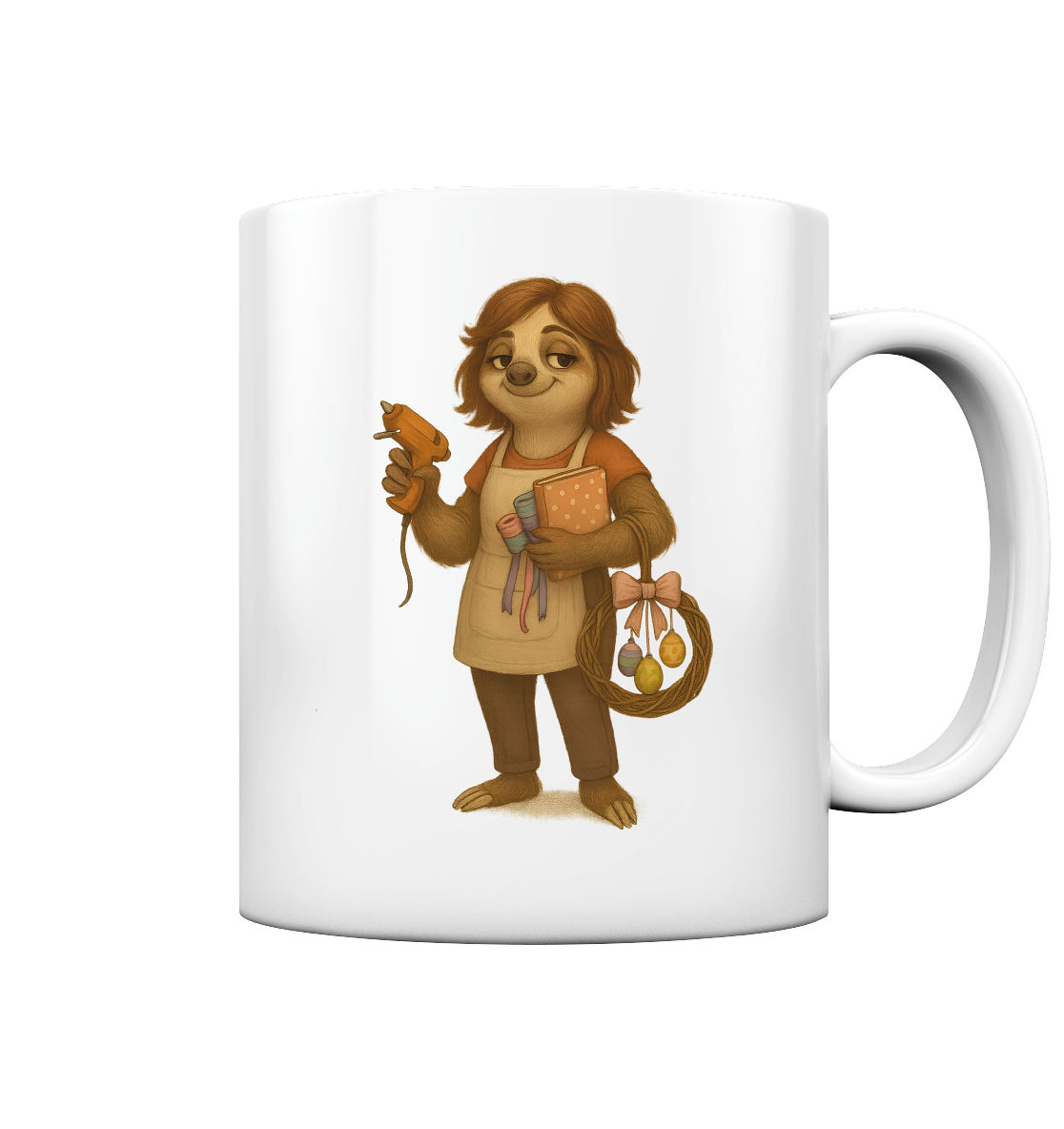 Slothies – Diana Deko – Bastelkönigin, lebt für Pinterest - Tasse glossy
