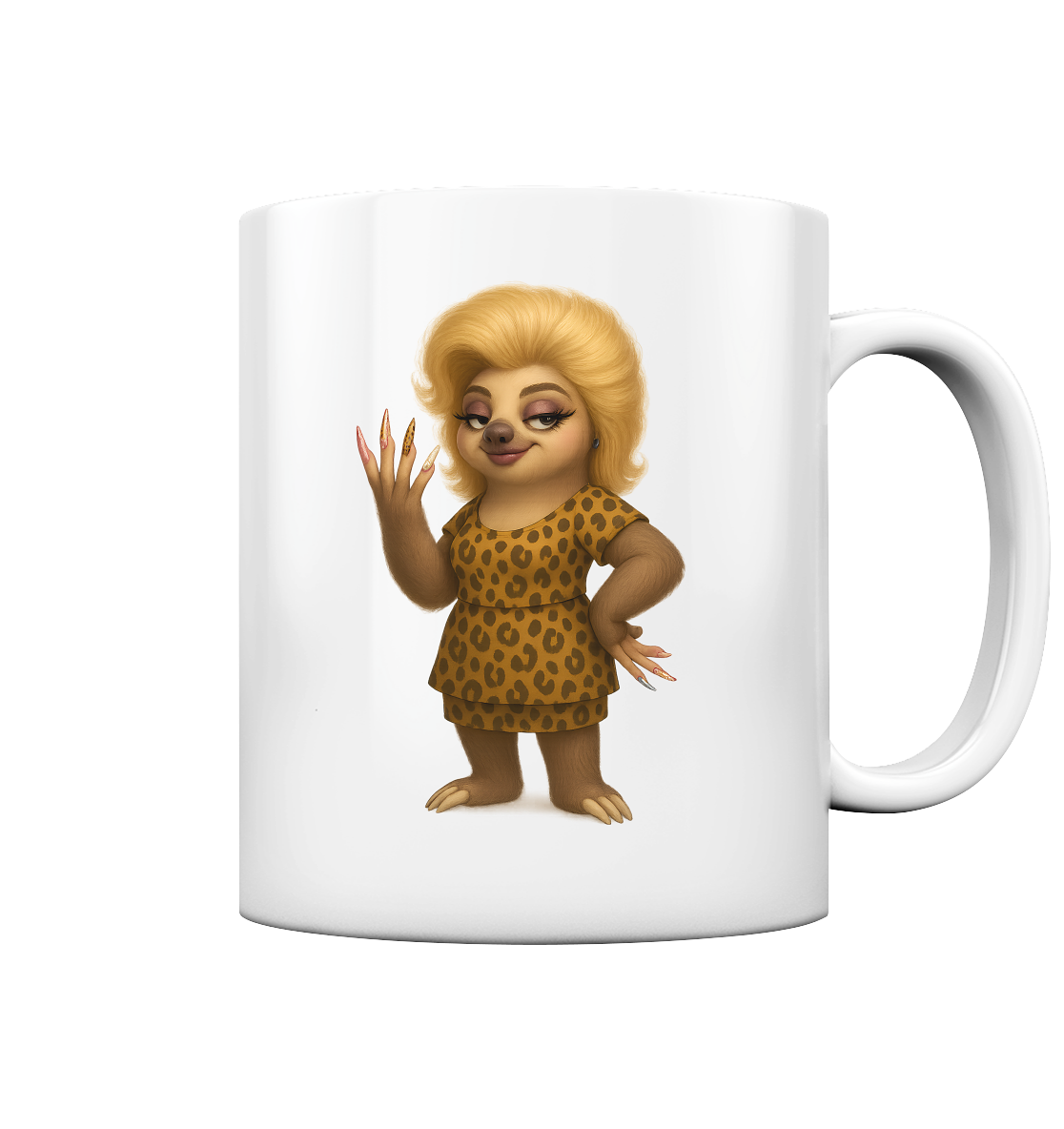 Slothies - Mandy Protzke – Kosmetikerin mit Nagelstudio im Keller. - Tasse glossy