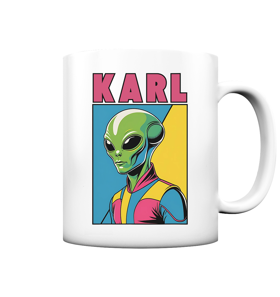 Karl – Die Galaktische Verwandtschaft - Tasse matt
