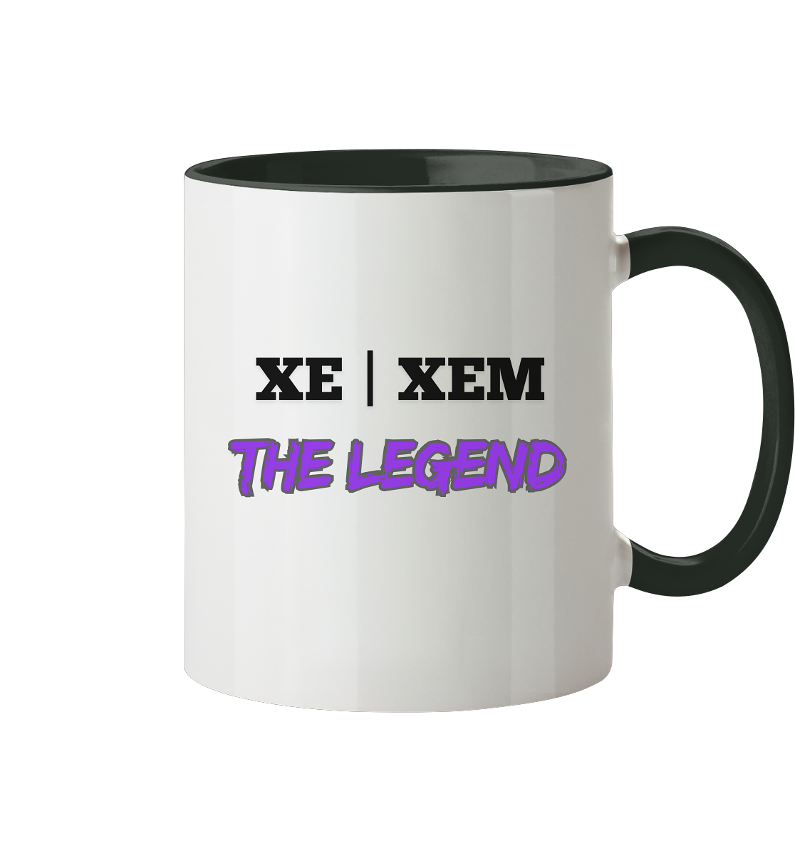 xe / xem – THE LEGEND - Tasse zweifarbig