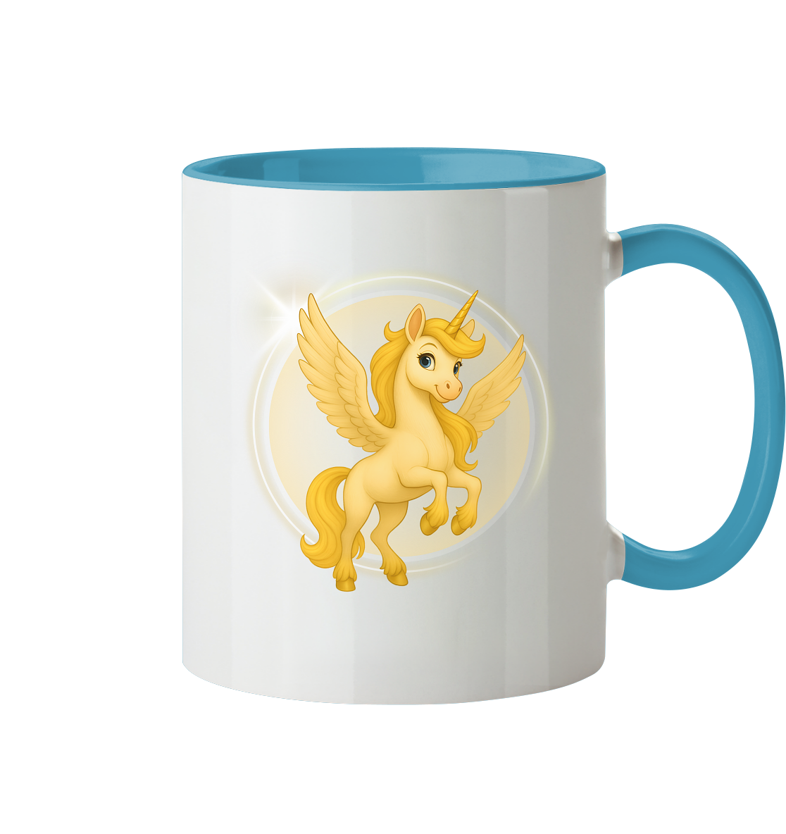 Solaria - Die sanfte Lichtbringerin - Tasse zweifarbig