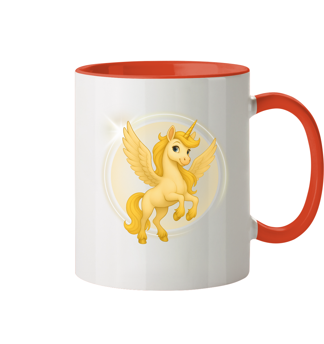Solaria - Die sanfte Lichtbringerin - Tasse zweifarbig