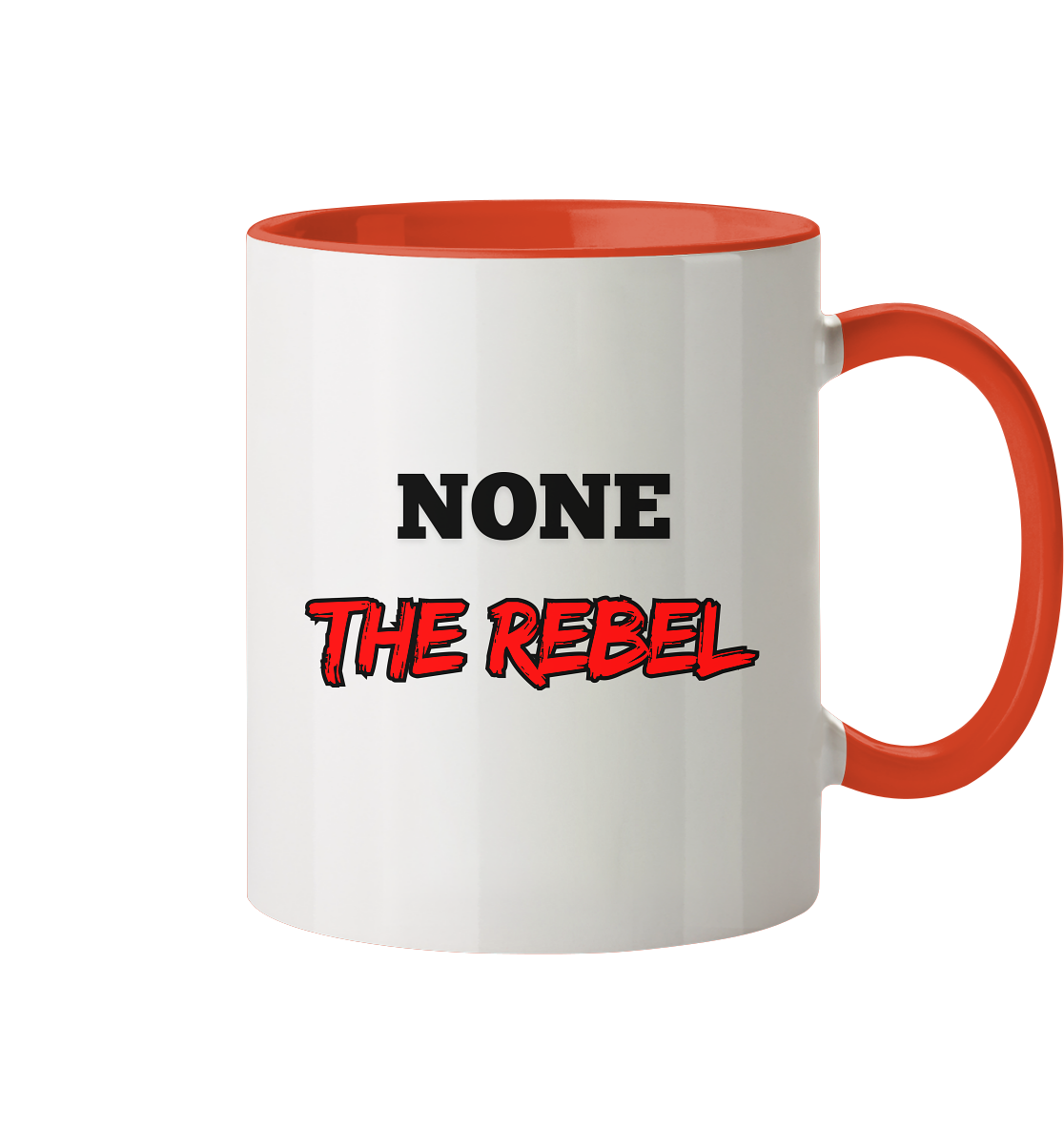 none – THE REBEL - Tasse zweifarbig