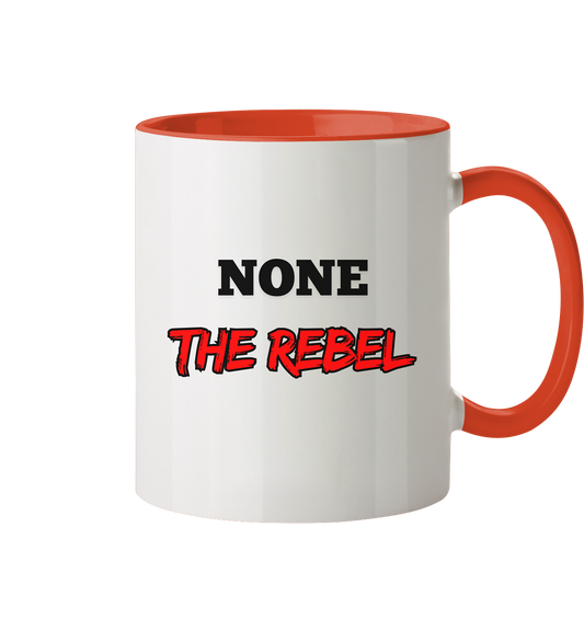 none – THE REBEL - Tasse zweifarbig