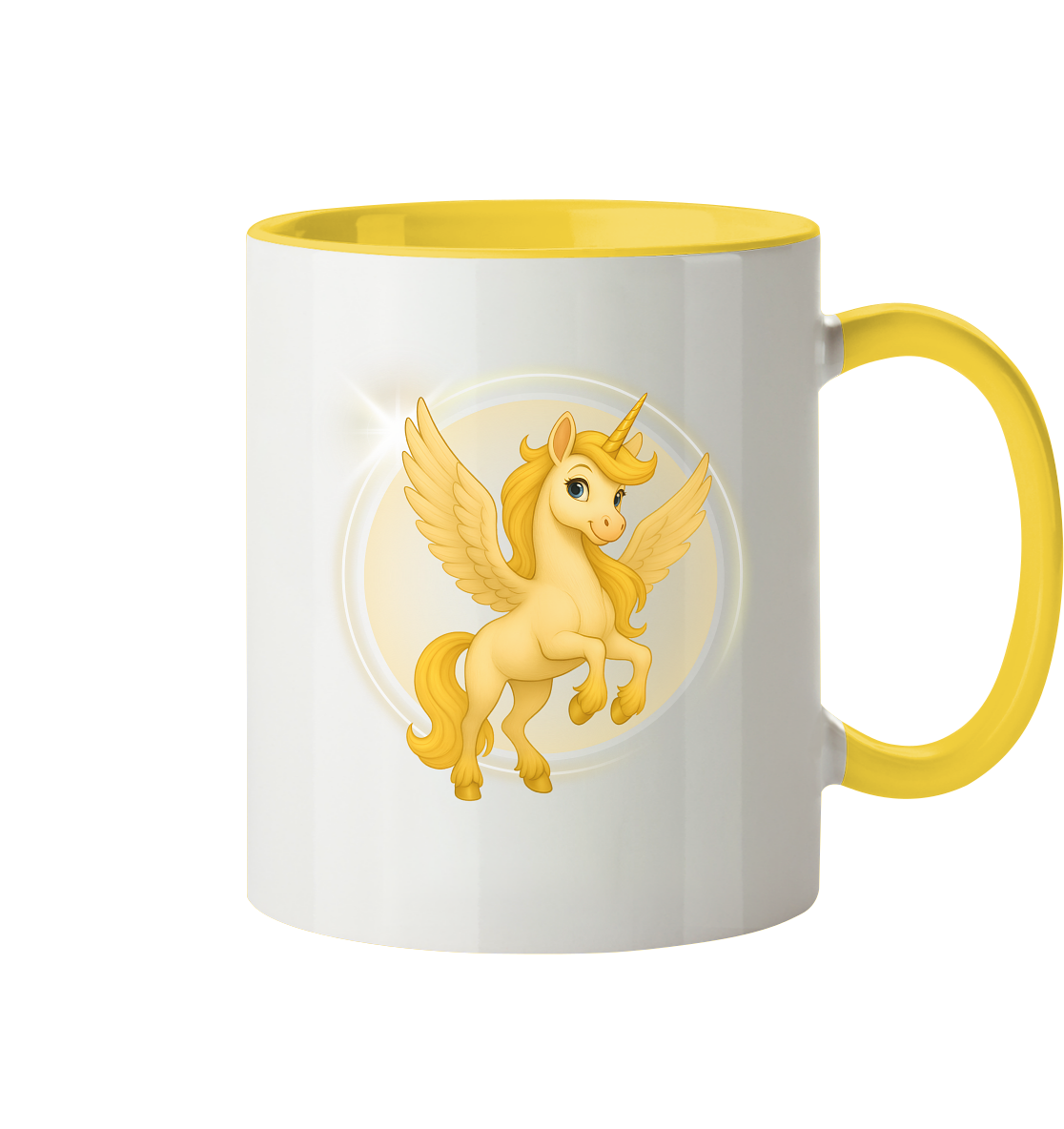 Solaria - Die sanfte Lichtbringerin - Tasse zweifarbig