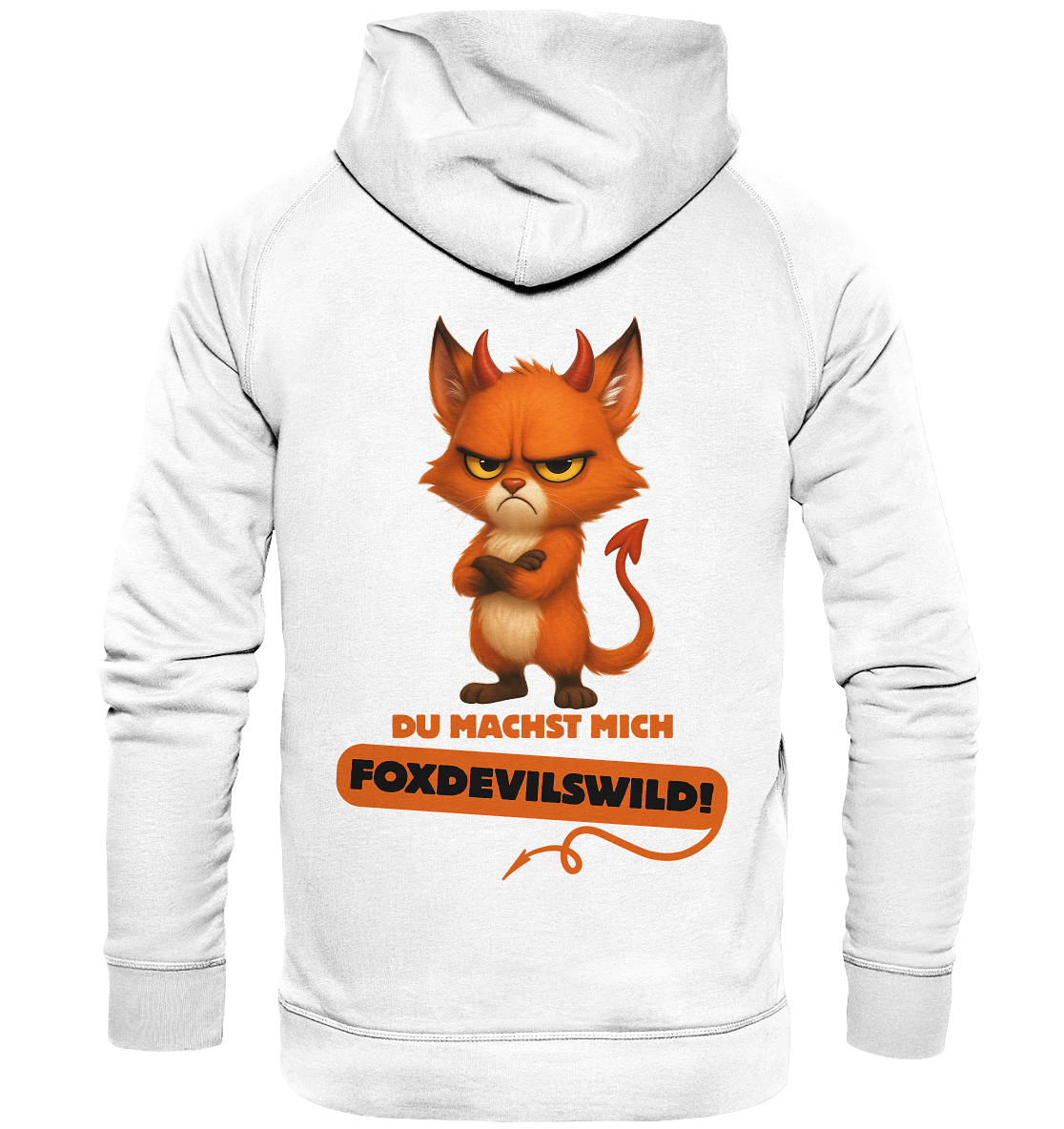 Foxdevilswild! Rückendruck - Basic Unisex Hoodie