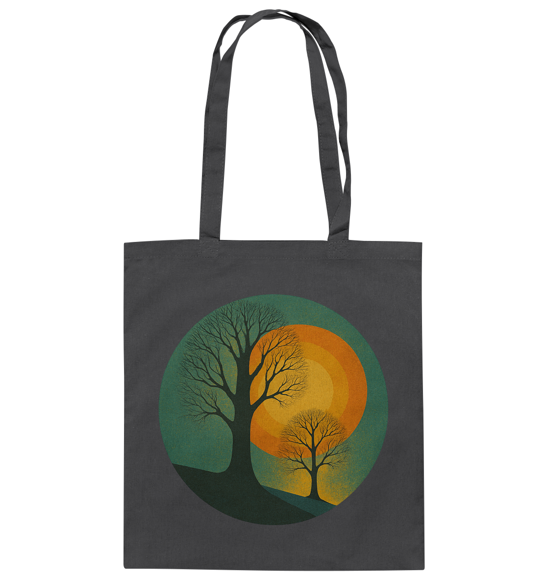 Sonnenklang Grün - Baumwolltasche