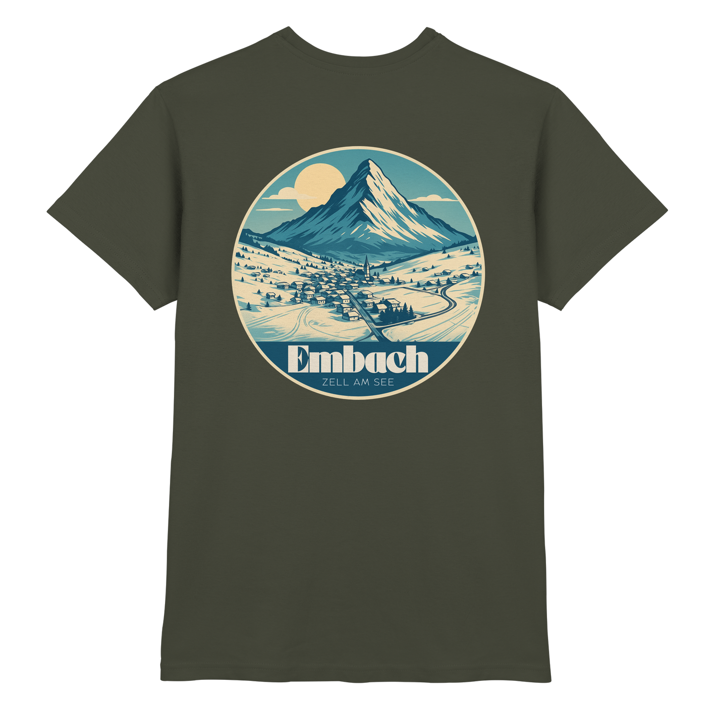 Alpine Dawn Dark – Embach – Winter Edition - Premium Shirt