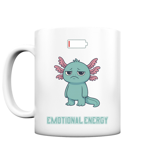 Emotional Energy – Axolotl (Türkis)  - Tasse matt