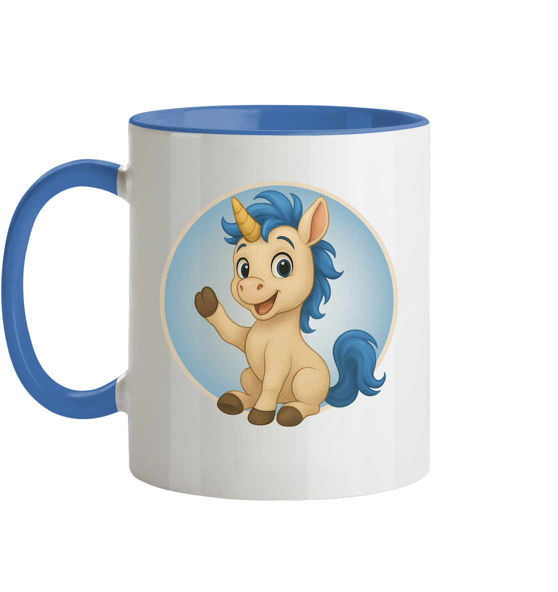 Aurelio - Der schnelle Wirbelwind - Winken - Tasse zweifarbig