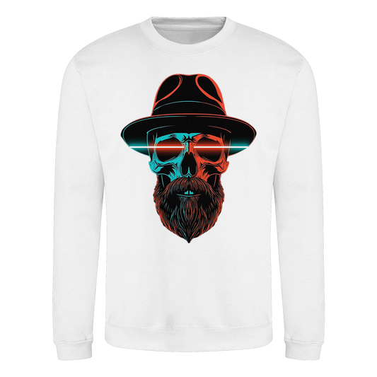 Neon Silence - Turquoise & Orange - Basic Sweatshirt