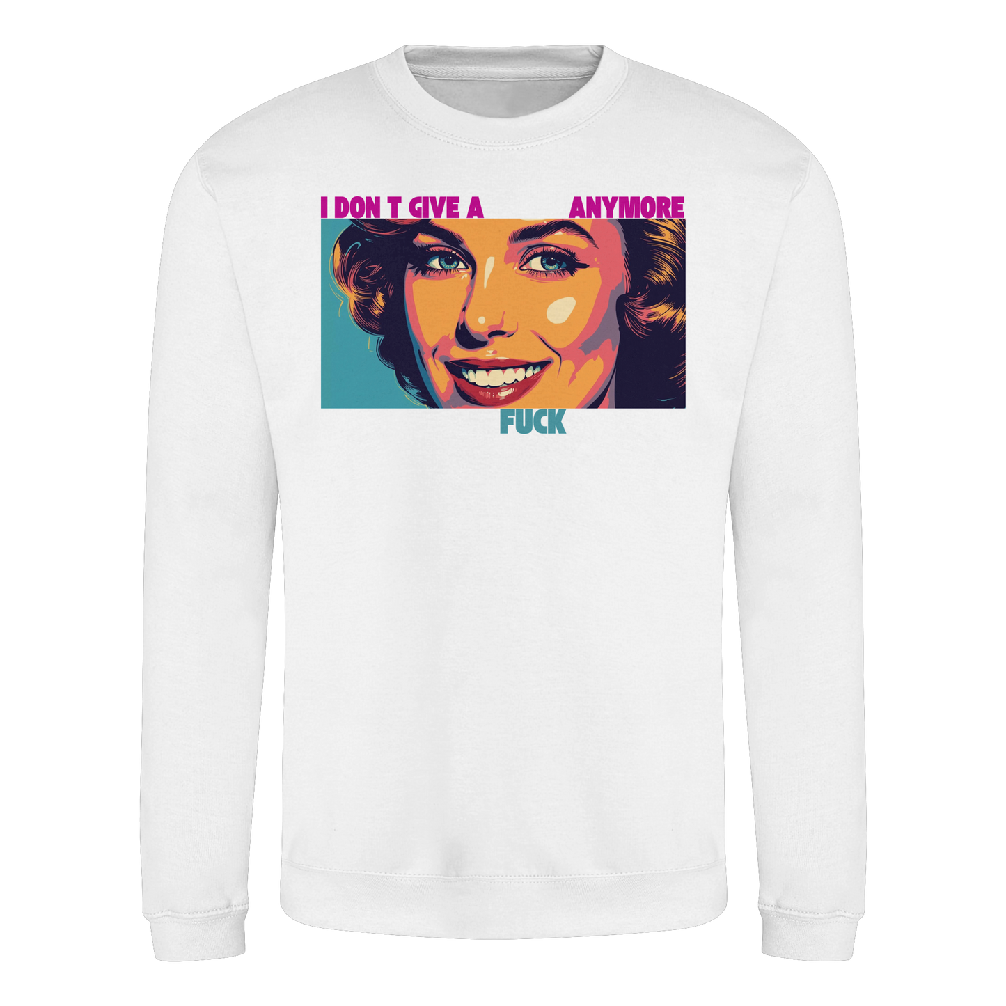 She – Retro Faces - Basic Sweatshirt