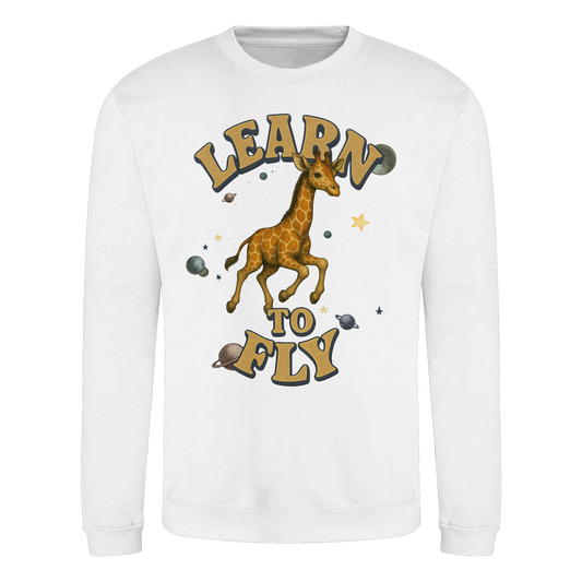 Giraffe – Learn To Fly - Basic Sweatshirt