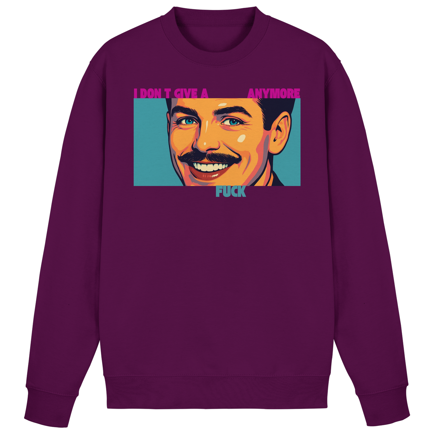 He – Retro Faces - Basic Sweatshirt