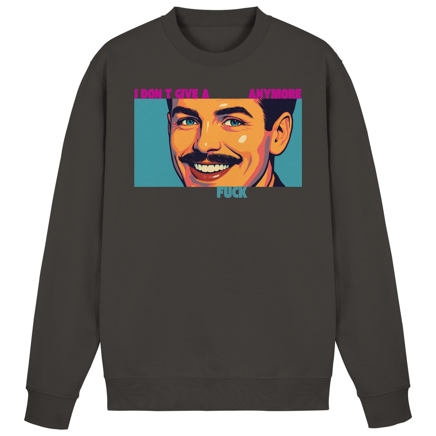 He – Retro Faces - Basic Sweatshirt