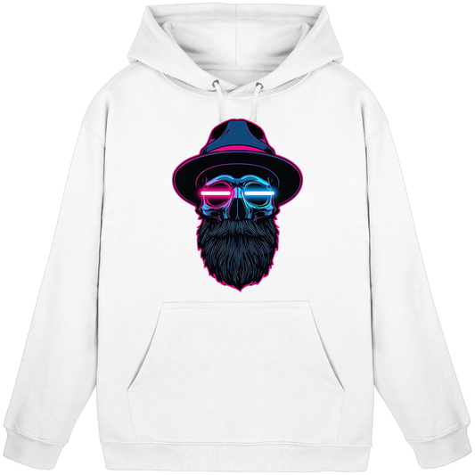 Neon Silence – Pink & Blue - Basic Unisex Hoodie