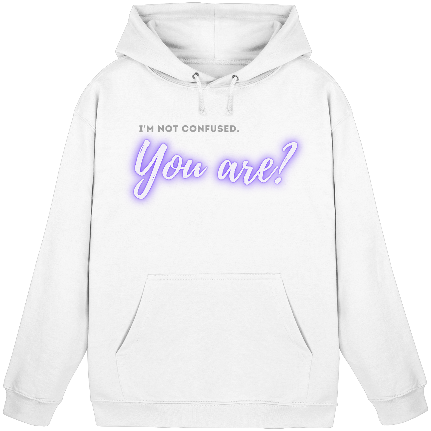 I’m not confused – You are?! - Basic Unisex Hoodie