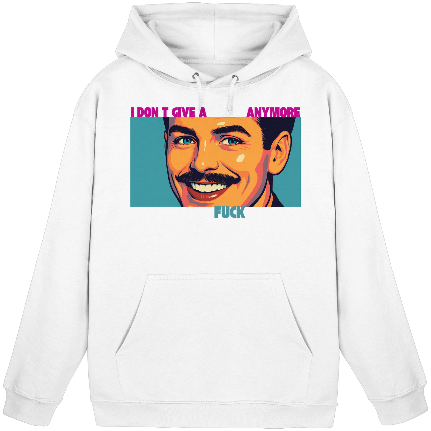 He – Retro Faces - Basic Unisex Hoodie