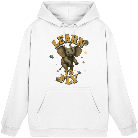 Elefant – Learn To Fly - Basic Unisex Hoodie