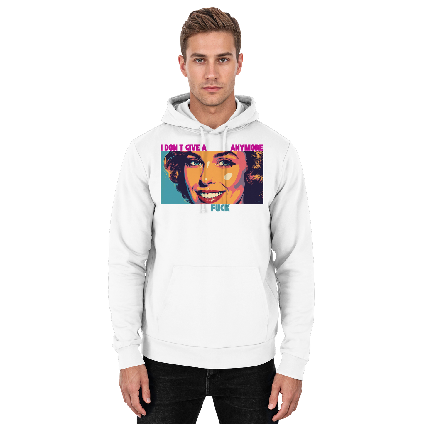 She – Retro Faces - Basic Unisex Hoodie