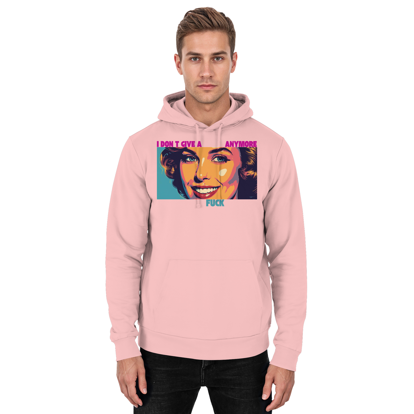 She – Retro Faces - Basic Unisex Hoodie