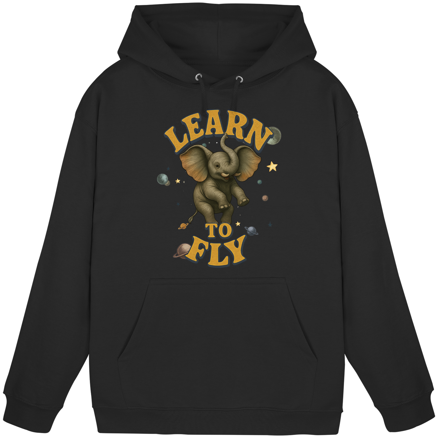 Elefant – Learn To Fly - Basic Unisex Hoodie