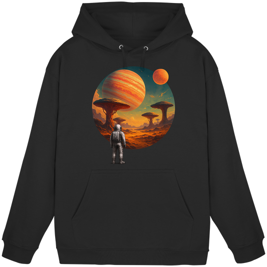 Titan Skies – Astronaut’s Journey - Basic Unisex Hoodie