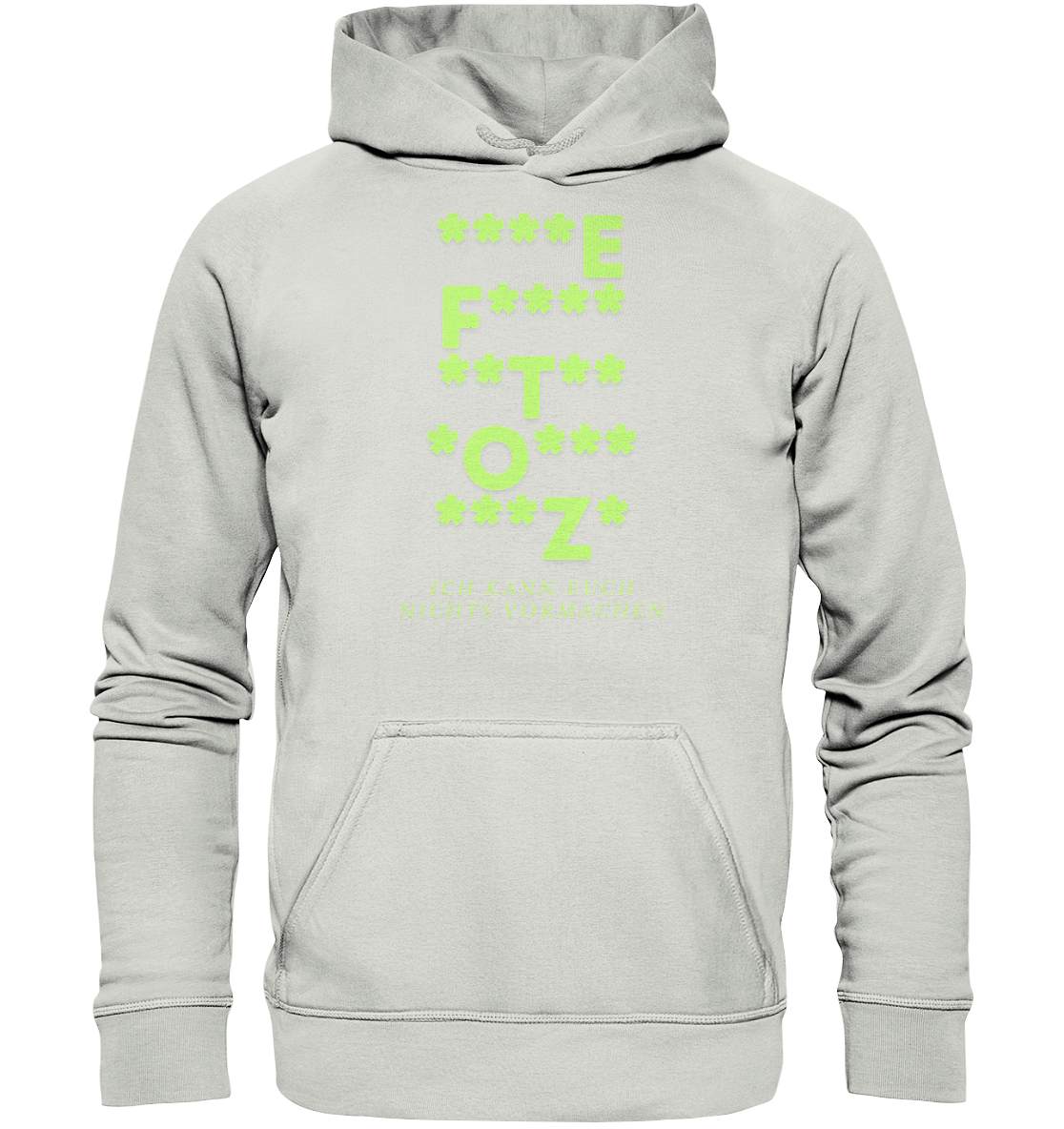 Ich kann euch nichts vormachen – F**** Edition - Basic Unisex Hoodie