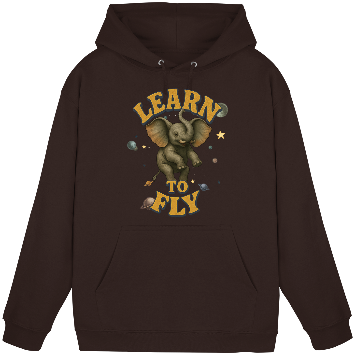 Elefant – Learn To Fly - Basic Unisex Hoodie