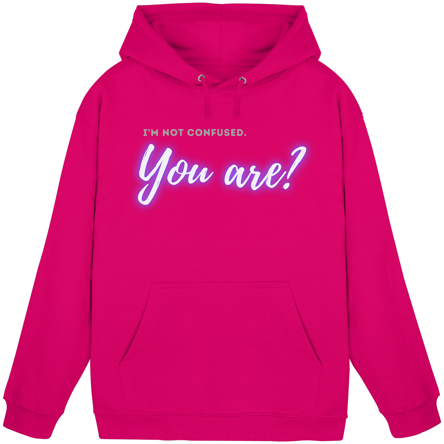 I’m not confused – You are?! - Basic Unisex Hoodie