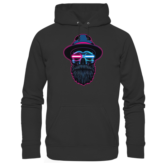 Neon Silence – Pink & Blue - Basic Unisex Hoodie