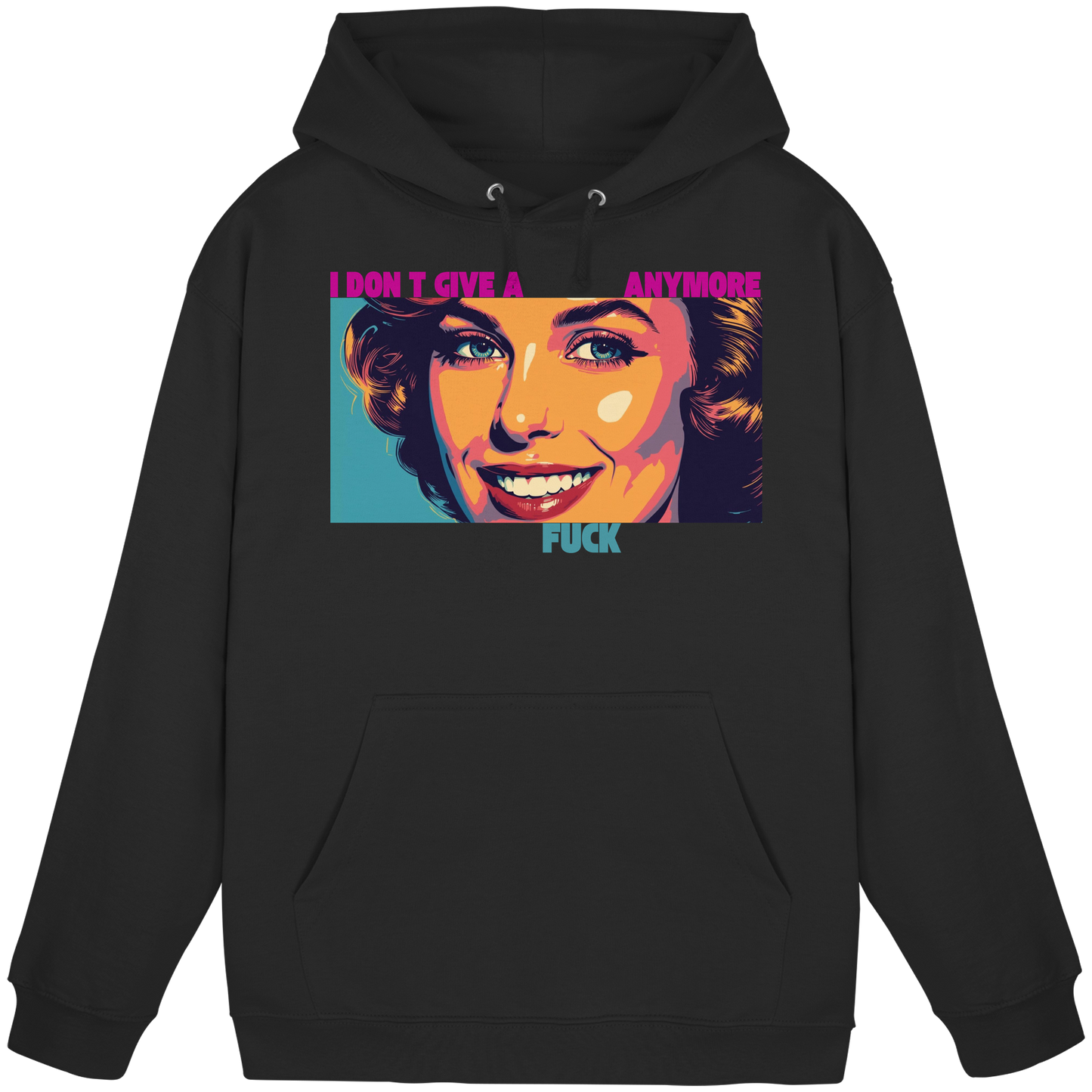 She – Retro Faces - Basic Unisex Hoodie