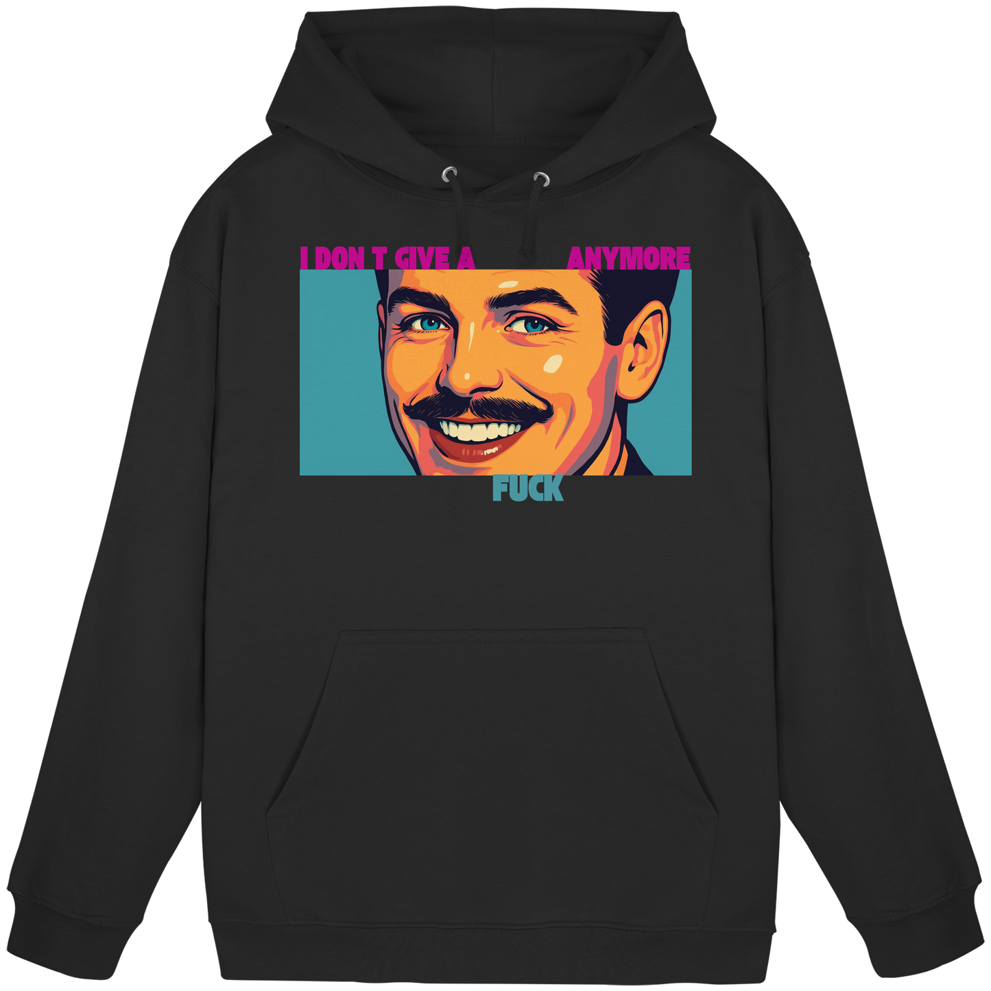 He – Retro Faces - Basic Unisex Hoodie