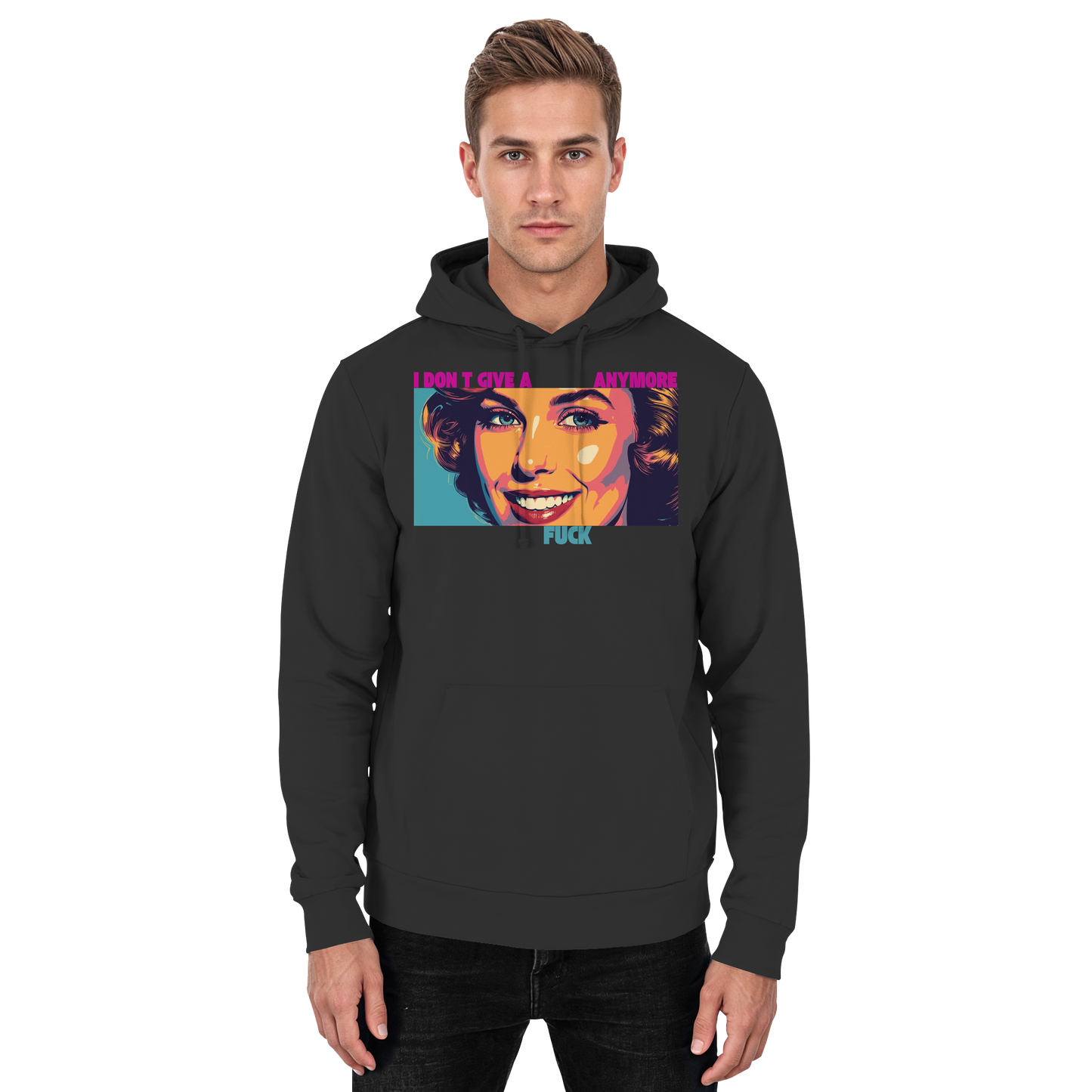 She – Retro Faces - Basic Unisex Hoodie