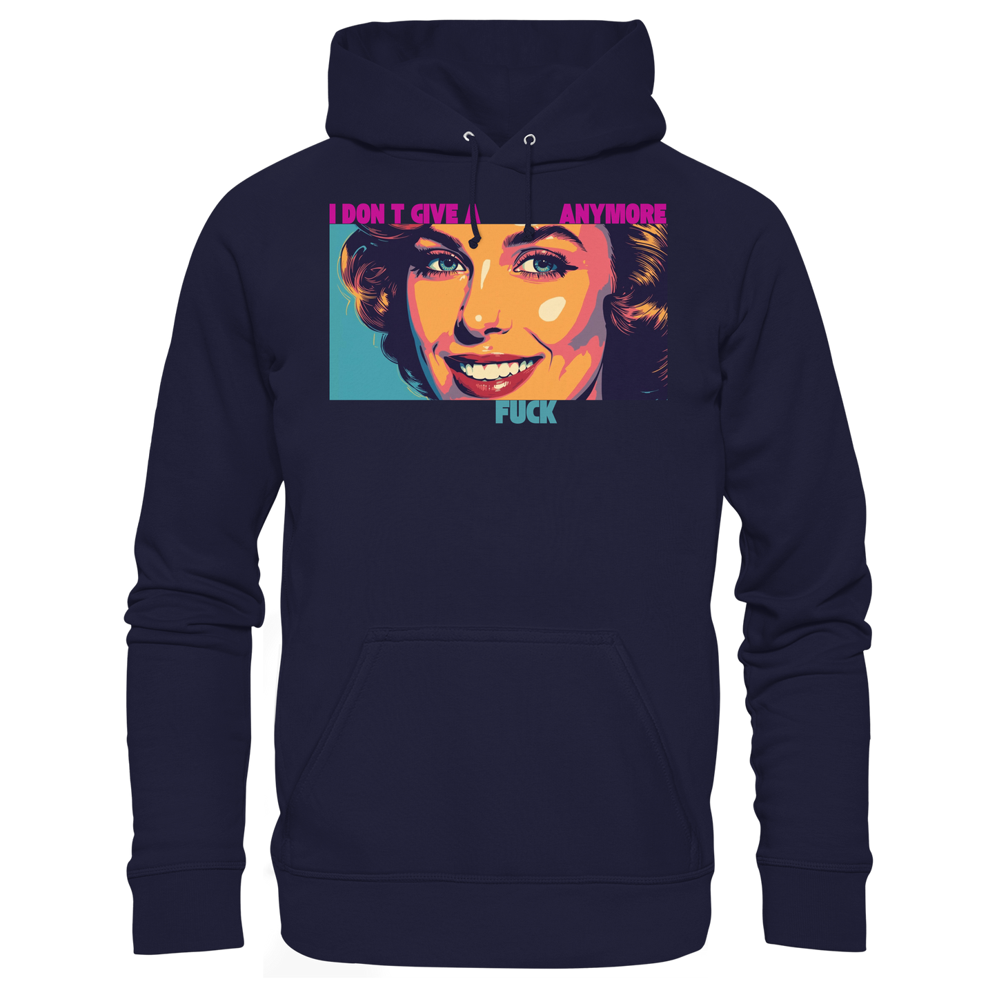 She – Retro Faces - Basic Unisex Hoodie