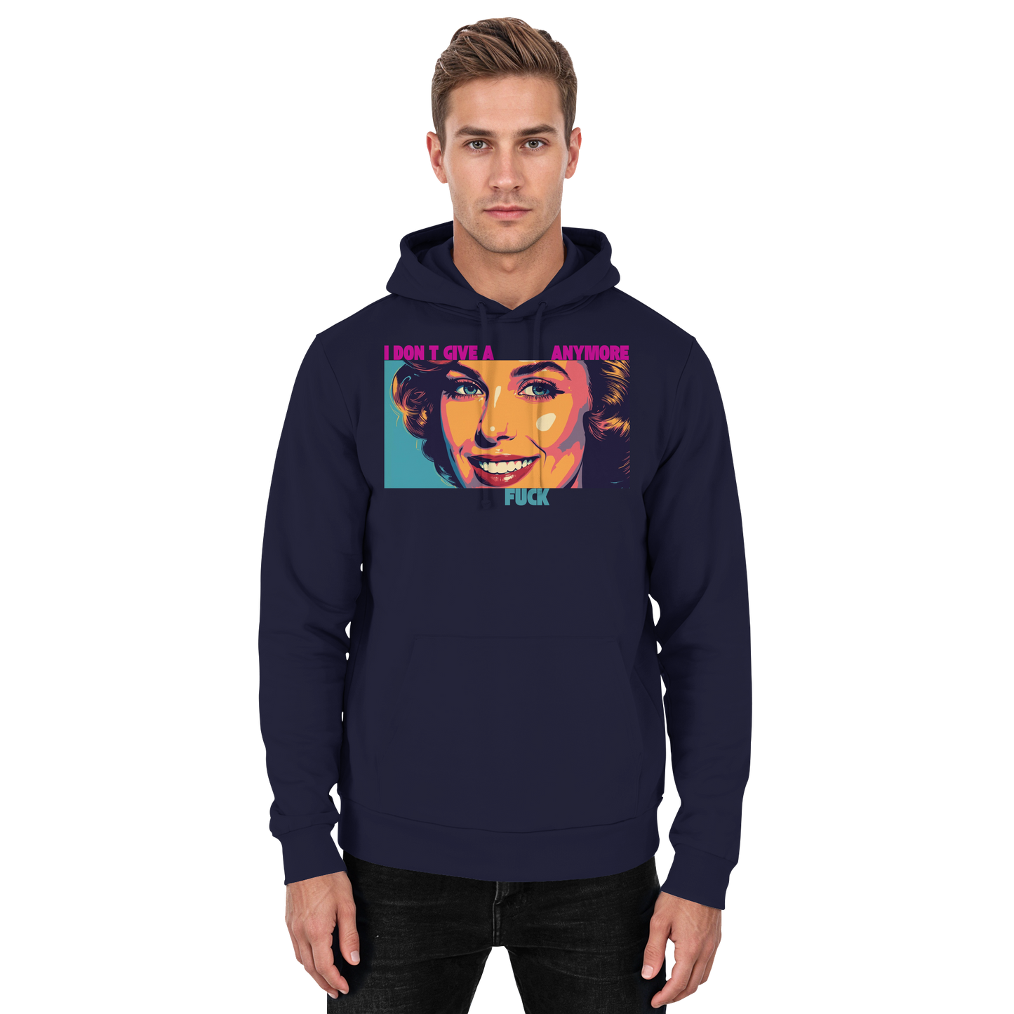 She – Retro Faces - Basic Unisex Hoodie